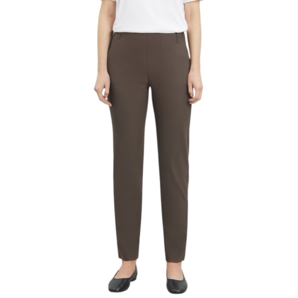 Babaton Ellis Slim Leg Dress Pants in Taupe SZ 2